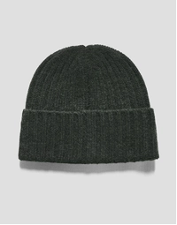 ROBINSON MAN | Beanie Ribbed Hat | Pine