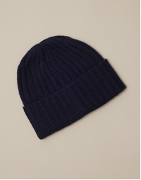 ROBINSON MAN | Beanie Ribbed Hat | Navy