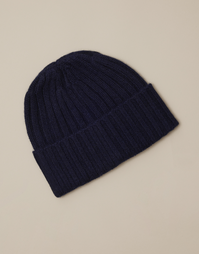 ROBINSON MAN | Beanie Ribbed Hat | Navy