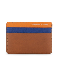 JEAN ROUSSEAU PARIS | Leather Card Holder | Tan