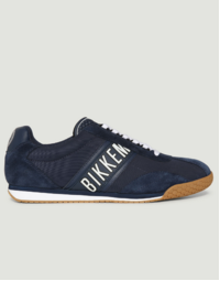Men's Enea Lace Up Low Top Sneakers in Navy Size 41