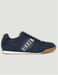 Men's Enea Lace Up Low Top Sneakers in Navy Size 41