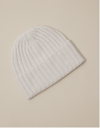 ROBINSON MAN | Beanie Ribbed Hat | Ash