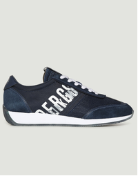 Men's Jonas Lace Up Low Top Sneakers, Navy 41