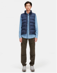 Aspesi Slim RE Down Vest Blue (XXL)
