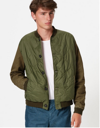 MASSIMO ALBA | Hassel Bomber Jacket | Green