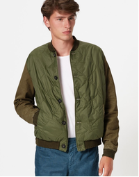 MASSIMO ALBA | Hassel Bomber Jacket | Green