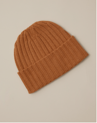 ROBINSON MAN | Beanie Ribbed Hat | Caramel