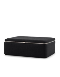 F.HAMMANN | Leather Watch Box Chervo Calf | Black