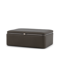 F.HAMMANN | Leather Watch Box Chervo Calf | Olive