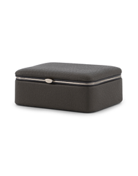 F.HAMMANN | Leather Cufflink Box Medium |  Olive
