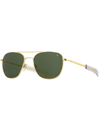 AMERICAN OPTICAL | Original Pilot | Gold Green | Size 55