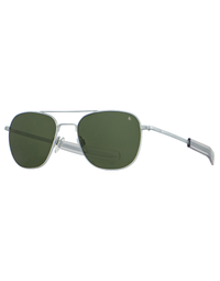 AMERICAN OPTICAL | Original Pilot | Matte Silver Green | Size 57