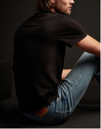 James Perse | Short Sleeve Cotton T-shirt | Black