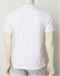 Short Sleeve Crew Neck White 1