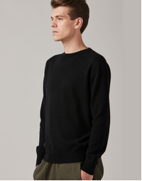 Ernest Classic Crew in Black Large