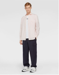 SEM II Poplin Garment Dyed Shirt Vintage Pink (41)