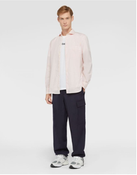 SEM II Poplin Garment Dyed Shirt Vintage Pink (42)