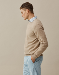 Ernest Classic Crew in Oat X Large