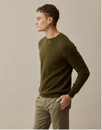 Ernest Classic Crew in Fern Small