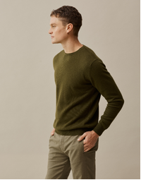 Ernest Classic Crew in Fern Small