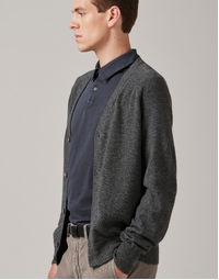 Dr Watkins Button Cardigan Grey Marle Small
