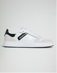 Men's Claudius Lace Up Sneakers in White Size 41