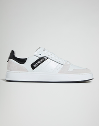 Men's Claudius Lace Up Sneakers in White Size 41
