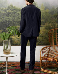 MASSIMO ALBA | Sloop T0301 Three Button Suit | Blue
