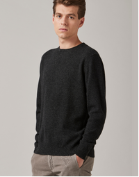 Ernest Classic Crew in Charcoal Large