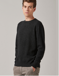 Ernest Classic Crew in Charcoal Large