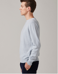 Ernest Classic Crew in Blue Mist Large