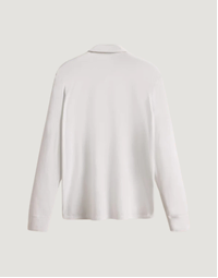 Sueded Jersey Rugby Shirt White 3