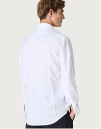 Genova Cotton Viscose Shirt T0102 Bianco (S)