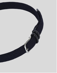 Gavazzeni Marte Elastic Woven Belt Navy (85)