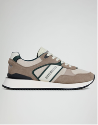 Men's Puyol Lace Up Sneakers in Stone Size 40