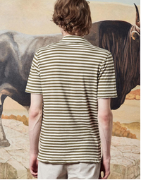 Aruba Short Sleeve Striped Polo J0160 Folglia (S)