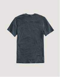 Short Sleeve Crew Neck Blue Noir Pigment (1)