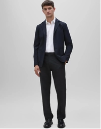 Isaac Wool Flannel Blazer Navy (M)