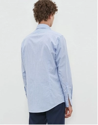 Genova Classic Cotton Shirt T4554 Sky (S)