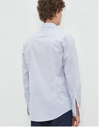 Genova Classic Cotton Shirt T4555 Sky (S)