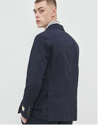 Benetti Single Breasted Jacket T3234 Dark Blue (48)
