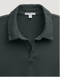 Sueded Jersey Polo Fern (0)