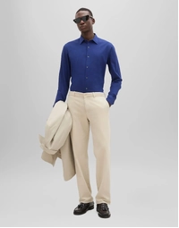 Ridotta II Cotton Shirt Bluette (S)