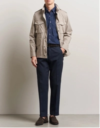 Minifield Cotton Unlined Jacket Beige (S)