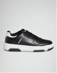 Men's B4sk3t Lace Up Sneakers in Black Size 40