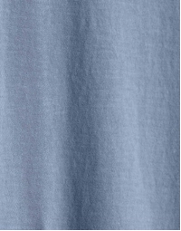 Short Sleeve Cotton T-Shirt Ocean Pigment (0)