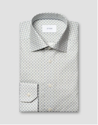 Motif Signature Twill Shirt Mid Blue (39)