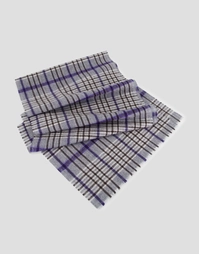 ROBINSON MAN | Superfine Cashmere Scarf | Blue Check