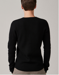 Jesolo Henley in Black (S)